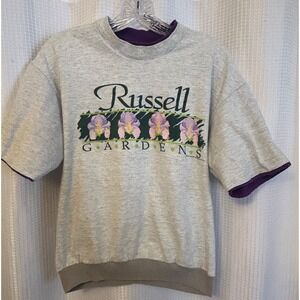 VTG 90s Russell Gardens Arkansas Grandmacore T-shirt Size L Womens
